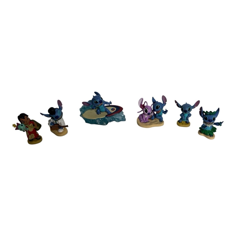 Disney‎ Lilo and Stitch 6-Piece Figurine Toy Play Set